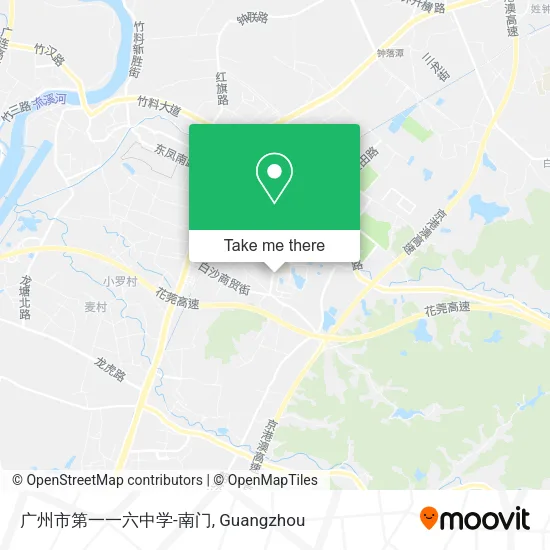 广州市第一一六中学-南门 map
