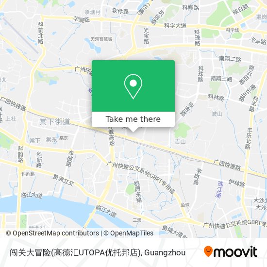 闯关大冒险(高德汇UTOPA优托邦店) map