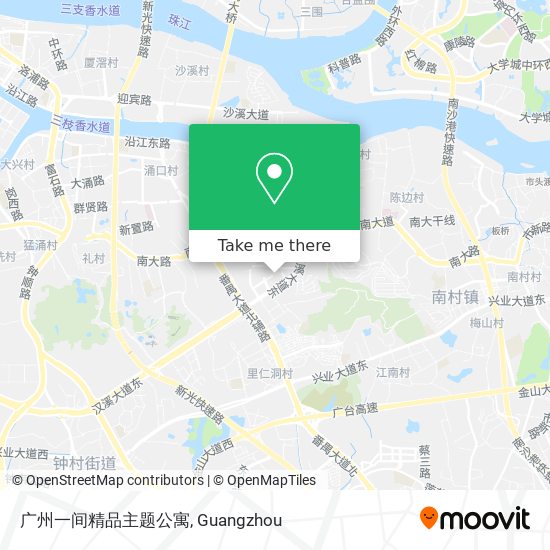 广州一间精品主题公寓 map