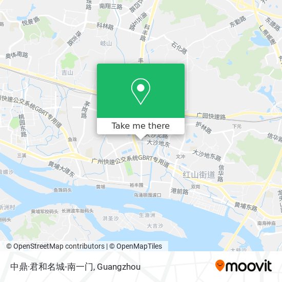中鼎·君和名城-南一门 map