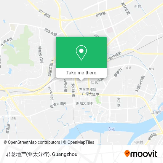 君意地产(亚太分行) map