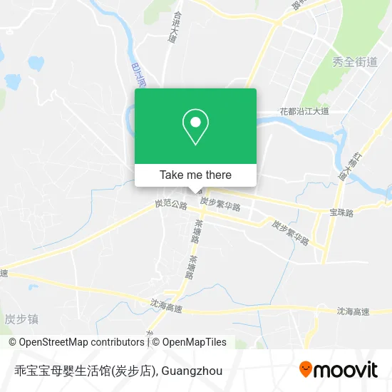 乖宝宝母婴生活馆(炭步店) map