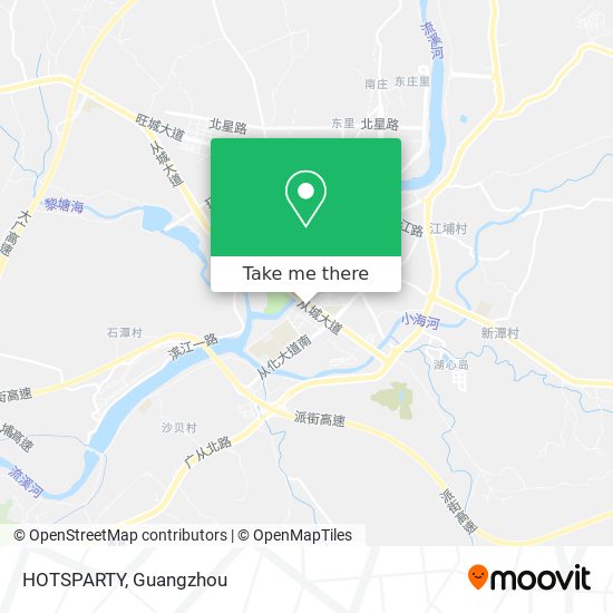 HOTSPARTY map
