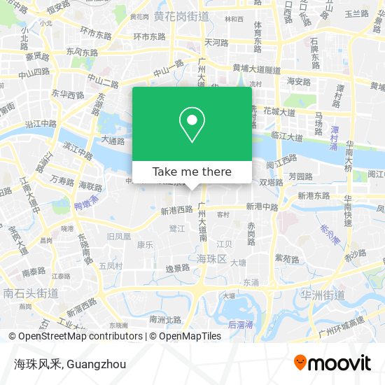 海珠风釆 map