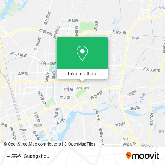 百寿路 map