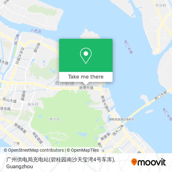 广州供电局充电站(碧桂园南沙天玺湾4号车库) map