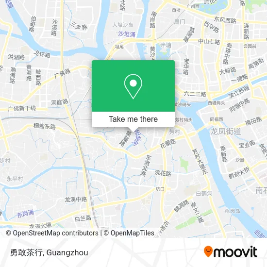 勇敢茶行 map