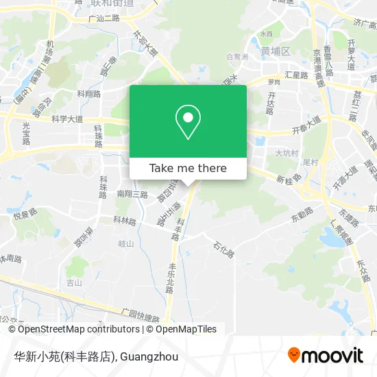 华新小苑(科丰路店) map