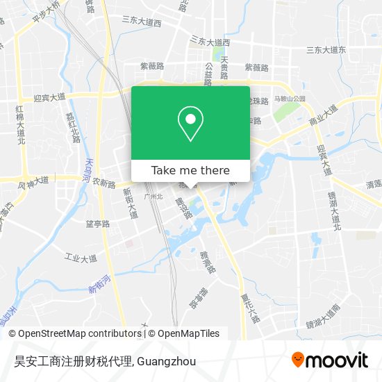 昊安工商注册财税代理 map