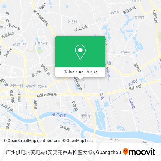 广州供电局充电站(安实充番禺长盛大街) map
