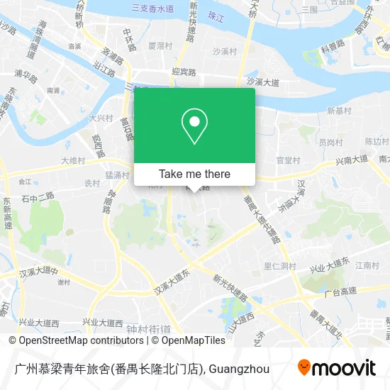 广州慕梁青年旅舍(番禺长隆北门店) map