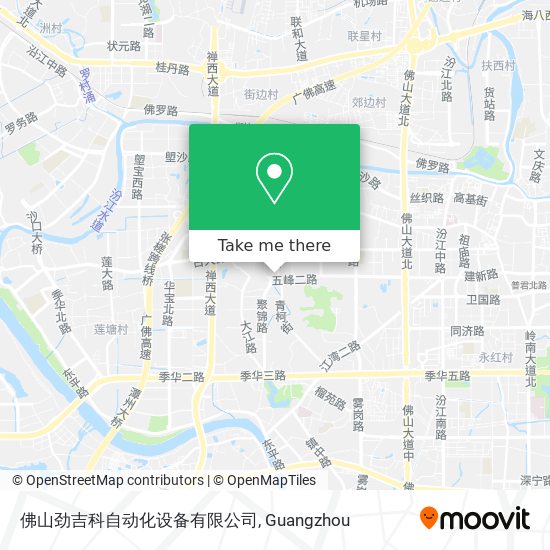 佛山劲吉科自动化设备有限公司 map