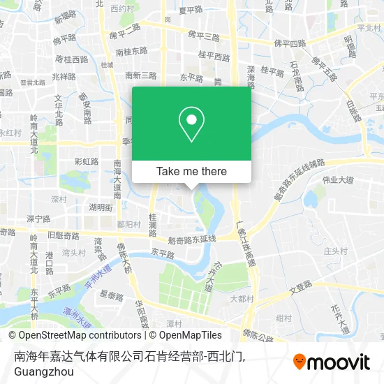 南海年嘉达气体有限公司石肯经营部-西北门 map