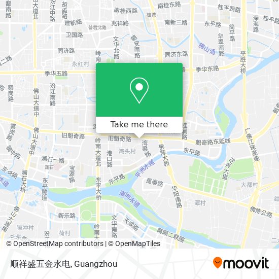 顺祥盛五金水电 map