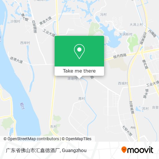 广东省佛山市汇鑫德酒厂 map