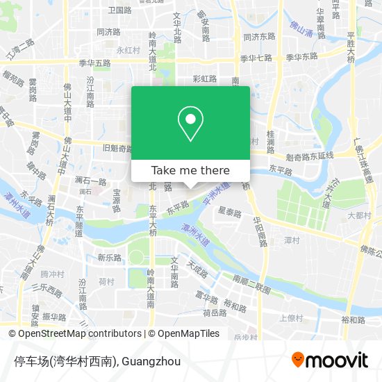 停车场(湾华村西南) map