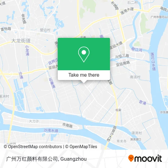 广州万红颜料有限公司 map
