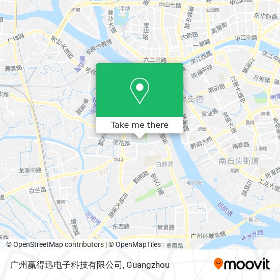 广州赢得迅电子科技有限公司 map