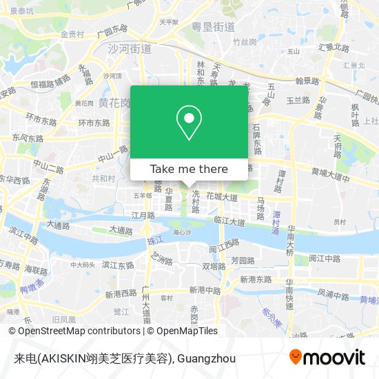来电(AKISKIN翊美芝医疗美容) map