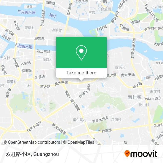 双桂路小区 map