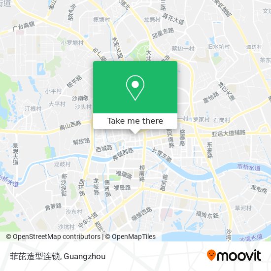 菲芘造型连锁 map