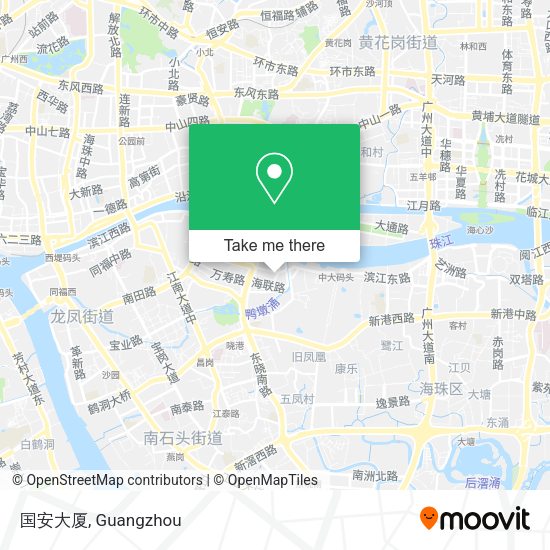 国安大厦 map
