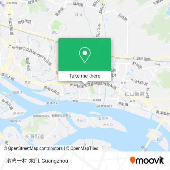 港湾一村-东门 map