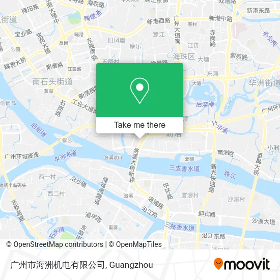 广州市海洲机电有限公司 map