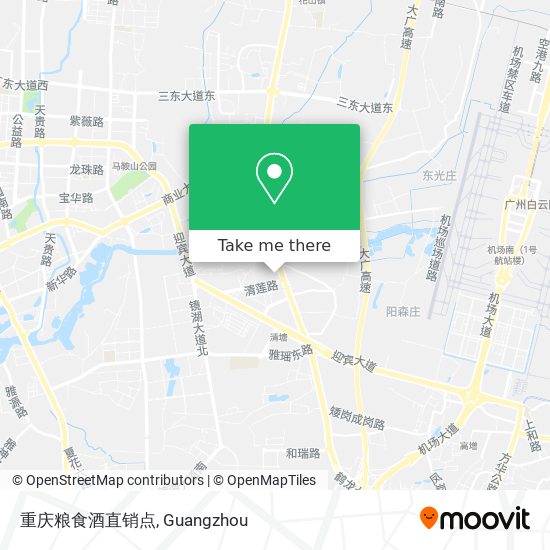 重庆粮食酒直销点 map