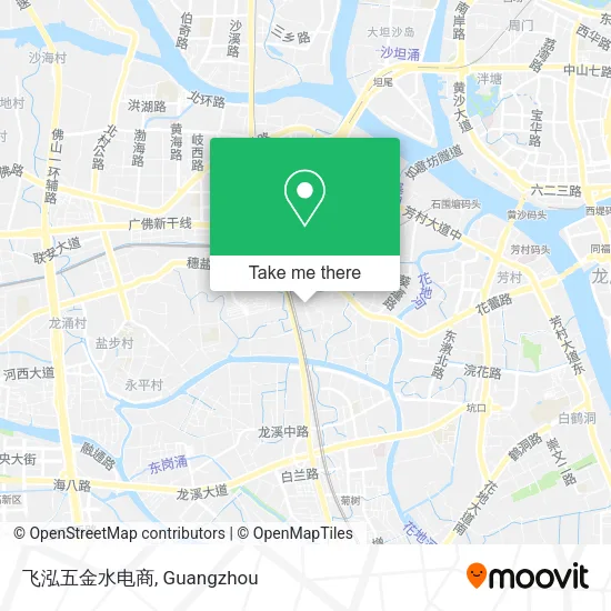 飞泓五金水电商 map