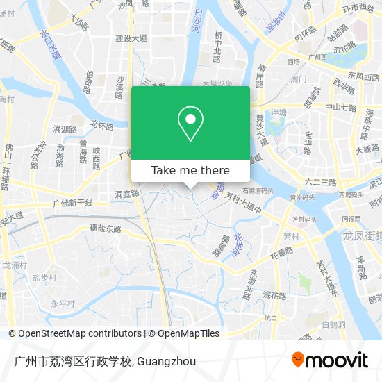 广州市荔湾区行政学校 map