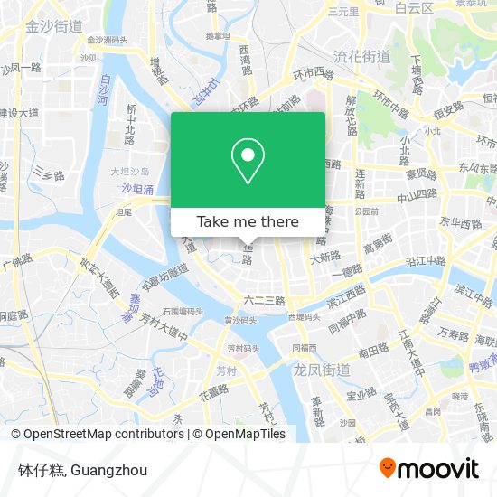 钵仔糕 map