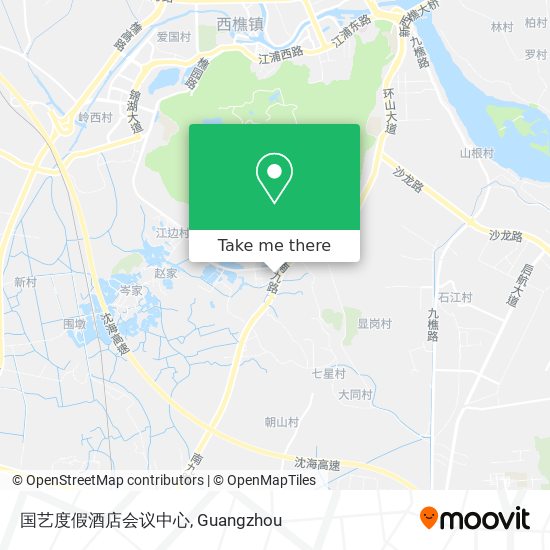 国艺度假酒店会议中心 map