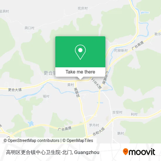高明区更合镇中心卫生院-北门 map