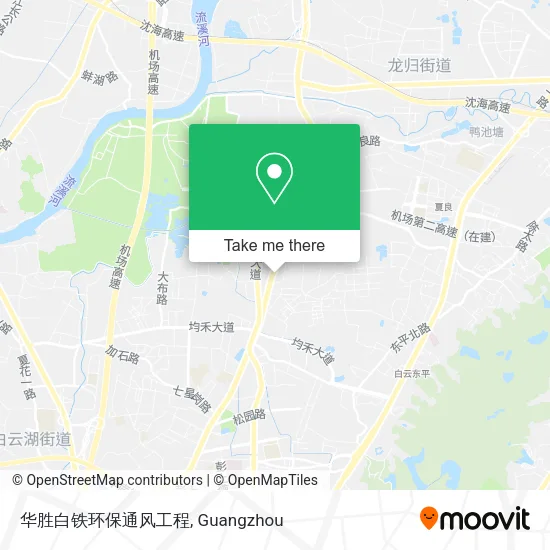 华胜白铁环保通风工程 map