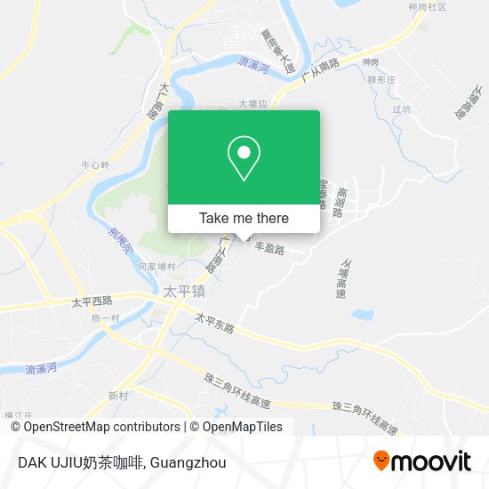 DAK UJIU奶茶咖啡 map