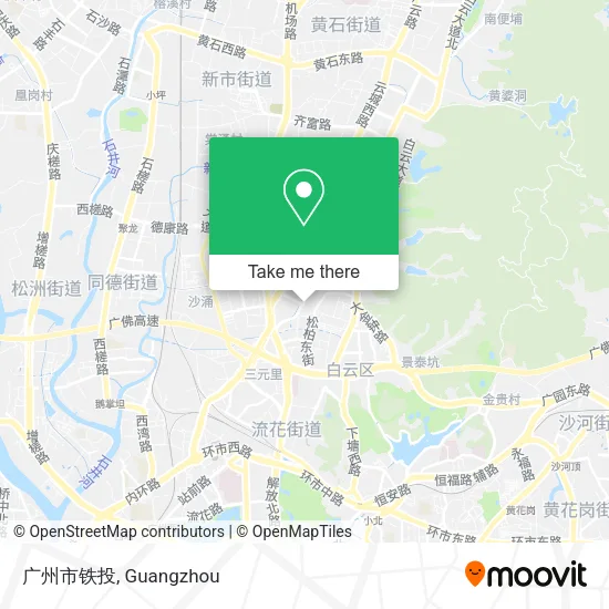 广州市铁投 map