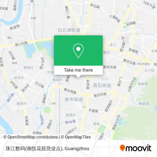 珠江数码(南悦花苑营业点) map