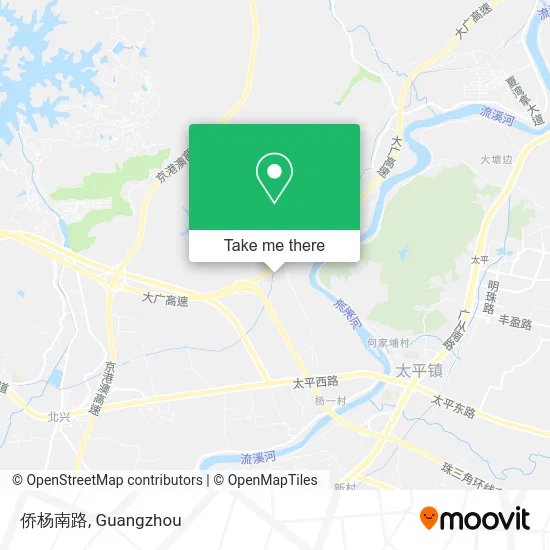 侨杨南路 map
