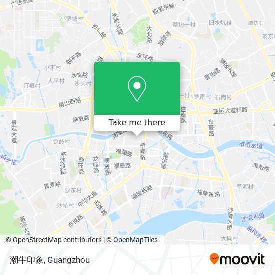 潮牛印象 map