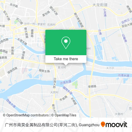广州市南昊金属制品有限公司(草河二街) map