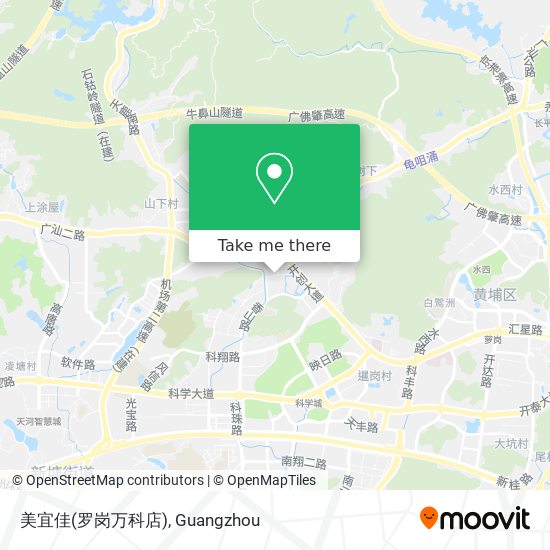 美宜佳(罗岗万科店) map