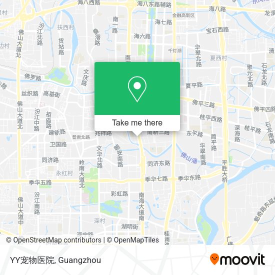 YY宠物医院 map