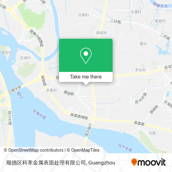 顺德区科革金属表面处理有限公司 map