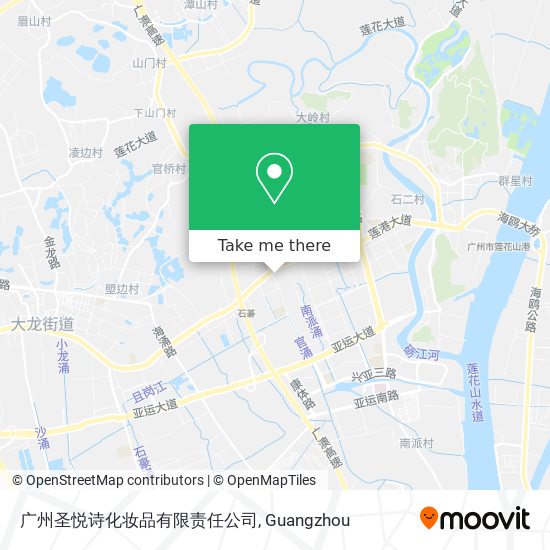 广州圣悦诗化妆品有限责任公司 map