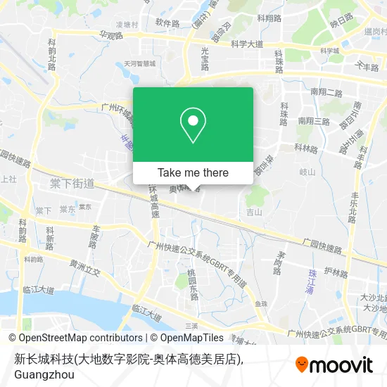 新长城科技(大地数字影院-奥体高德美居店) map
