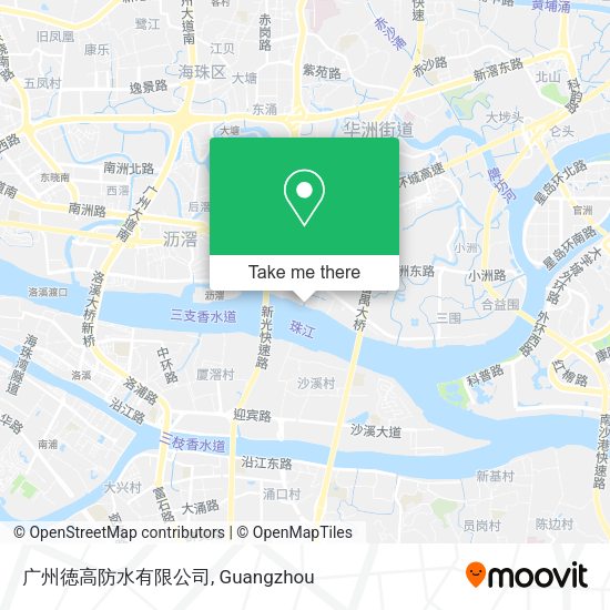 广州徳高防水有限公司 map
