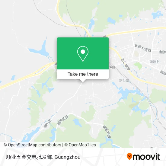 顺业五金交电批发部 map