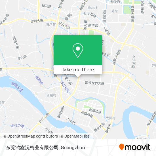 东莞鸿鑫沅椅业有限公司 map