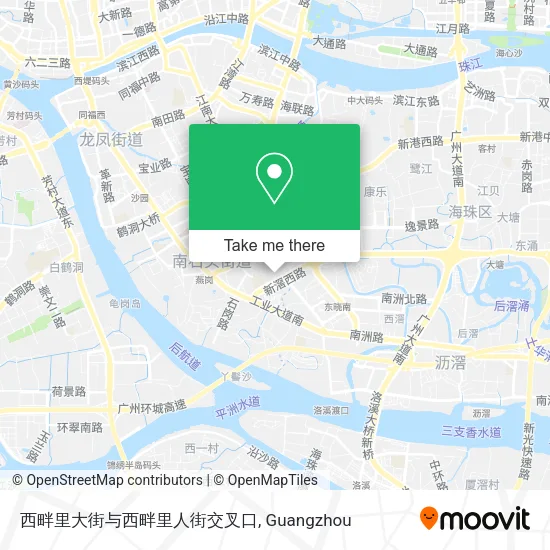 西畔里大街与西畔里人街交叉口 map
